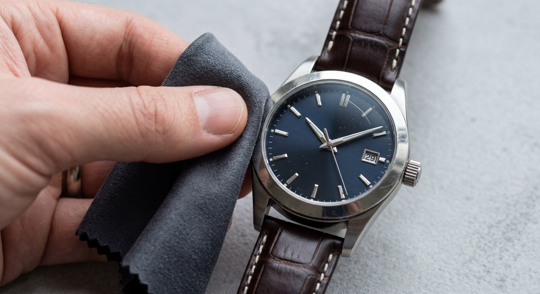 Horloge met kleine krassen op glas en kast. Kun je die zelf verwijderen?