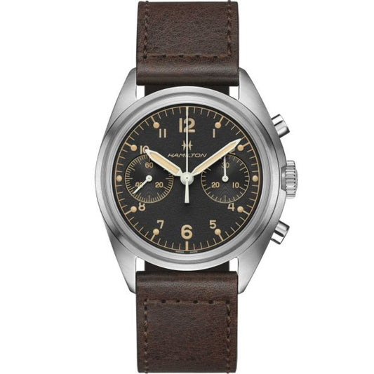 Glasbeschermer voor Khaki Aviation Pioneer Mechanical Chrono