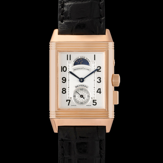 Jaeger LeCoultre Reverso Grande Taille  270.2.58 – Reverso Grande Taille Geographic (1998, 500 pieces, Pink Gold)_Chaperon CHG0180225  270.2.58 – Reverso Grande Taille Geographic (1998, 500 pieces, Pink Gold)_Chaperon