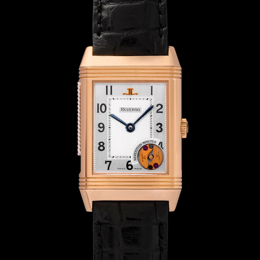 Jaeger LeCoultre Reverso Grande Taille  270.2.73 – Reverso Grande Taille Minute Repeater (1994, 500 pieces, Pink Gold)_Chaperon CHG0180225  270.2.73 – Reverso Grande Taille Minute Repeater (1994, 500 pieces, Pink Gold)_Chaperon