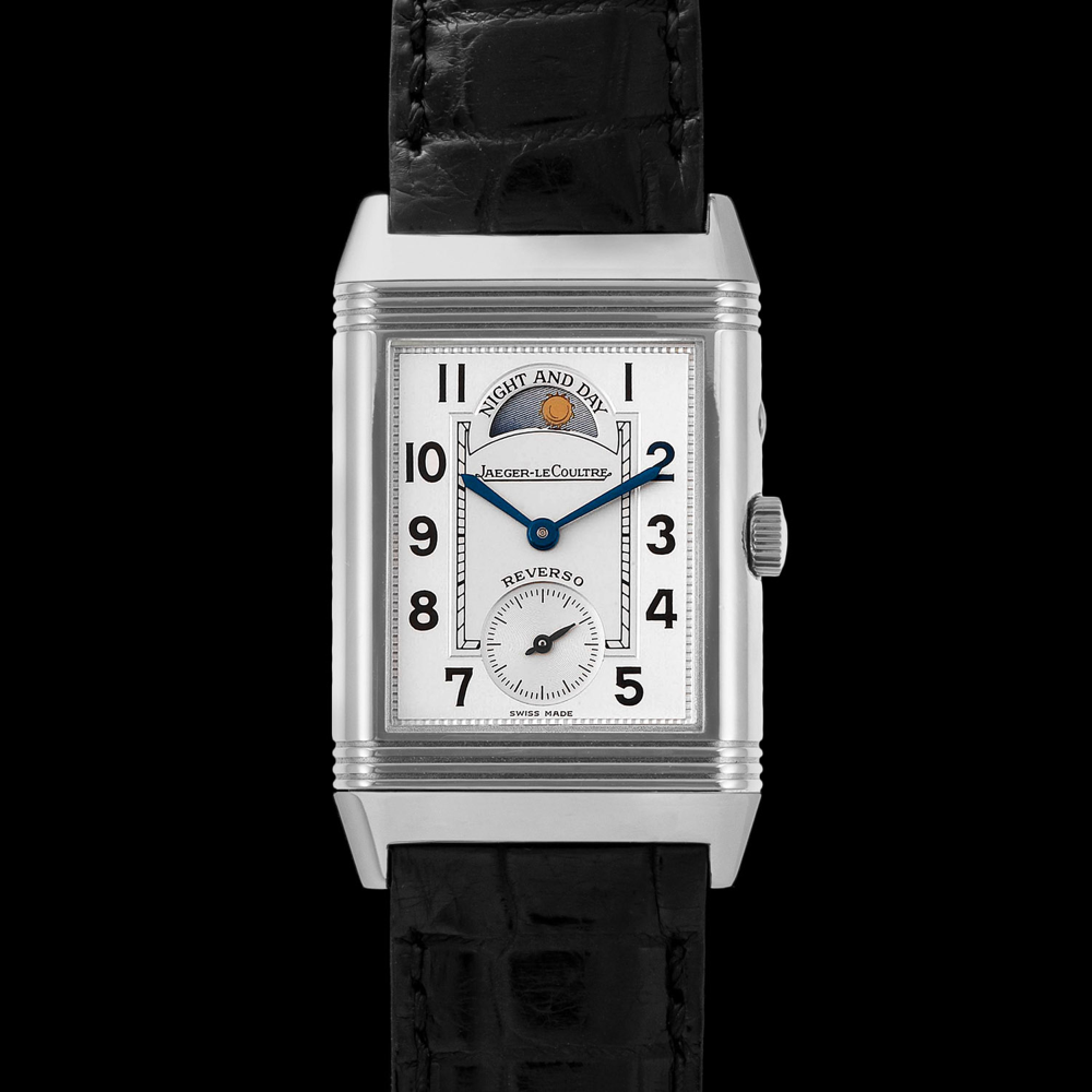 Jaeger LeCoultre Reverso Grande Taille  270.8.54 – Reverso Grande Taille Duoface Night & Day (Stainless Steel)_Chaperon CHG0180225  270.8.54 – Reverso Grande Taille Duoface Night & Day (Stainless Steel)_Chaperon