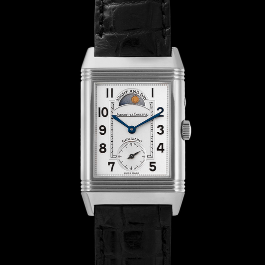 Jaeger LeCoultre Reverso Grande Taille  270.8.54 – Reverso Grande Taille Duoface Night & Day (Stainless Steel)_Chaperon CHG0180225  270.8.54 – Reverso Grande Taille Duoface Night & Day (Stainless Steel)_Chaperon