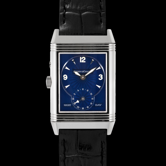 Jaeger LeCoultre Reverso Grande Taille  270.8.54 – Reverso Grande Taille Duoface “Première Blue” (300 pieces for Japan, Stainless Steel)_Chaperon CHG0180225  270.8.54 – Reverso Grande Taille Duoface “Première Blue” (300 pieces for Japan, Stainless Steel)_Chaperon