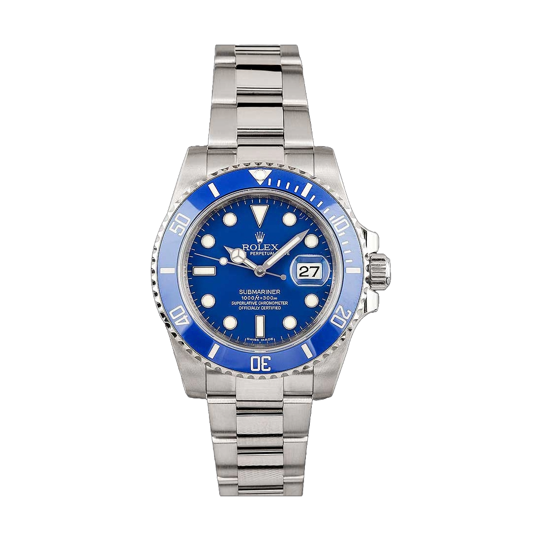 Rolex Smurf Submariner CHGB28500C 116619LB