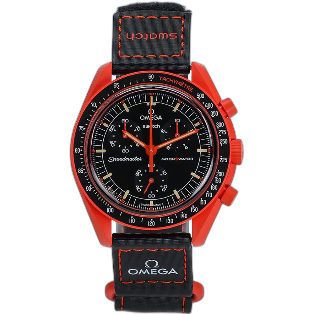 Swatch Mission On Earth - Lava BIOCERAMIC MOONSWATCH CHGB320000 SO33O100