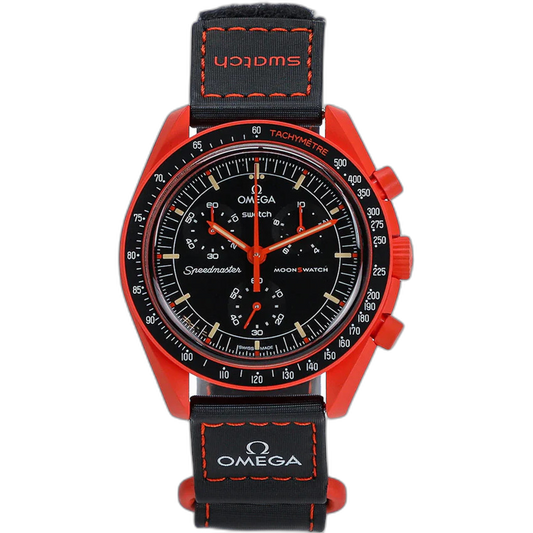 Swatch Mission On Earth - Lava BIOCERAMIC MOONSWATCH CHGB320000 SO33O100