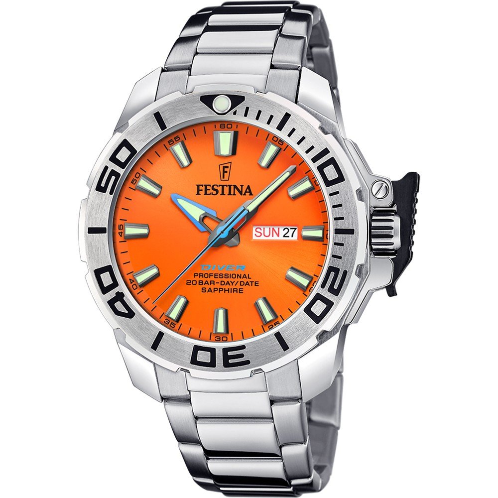 Festina Glasbeschermer voor Diver Gift Set F20665