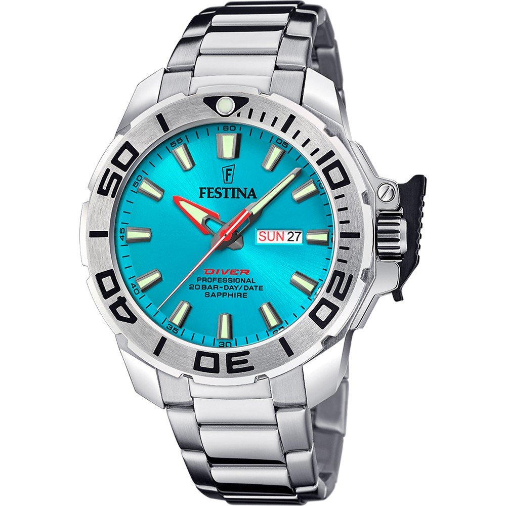 Festina Glasbeschermer voor Diver Gift Set F20665