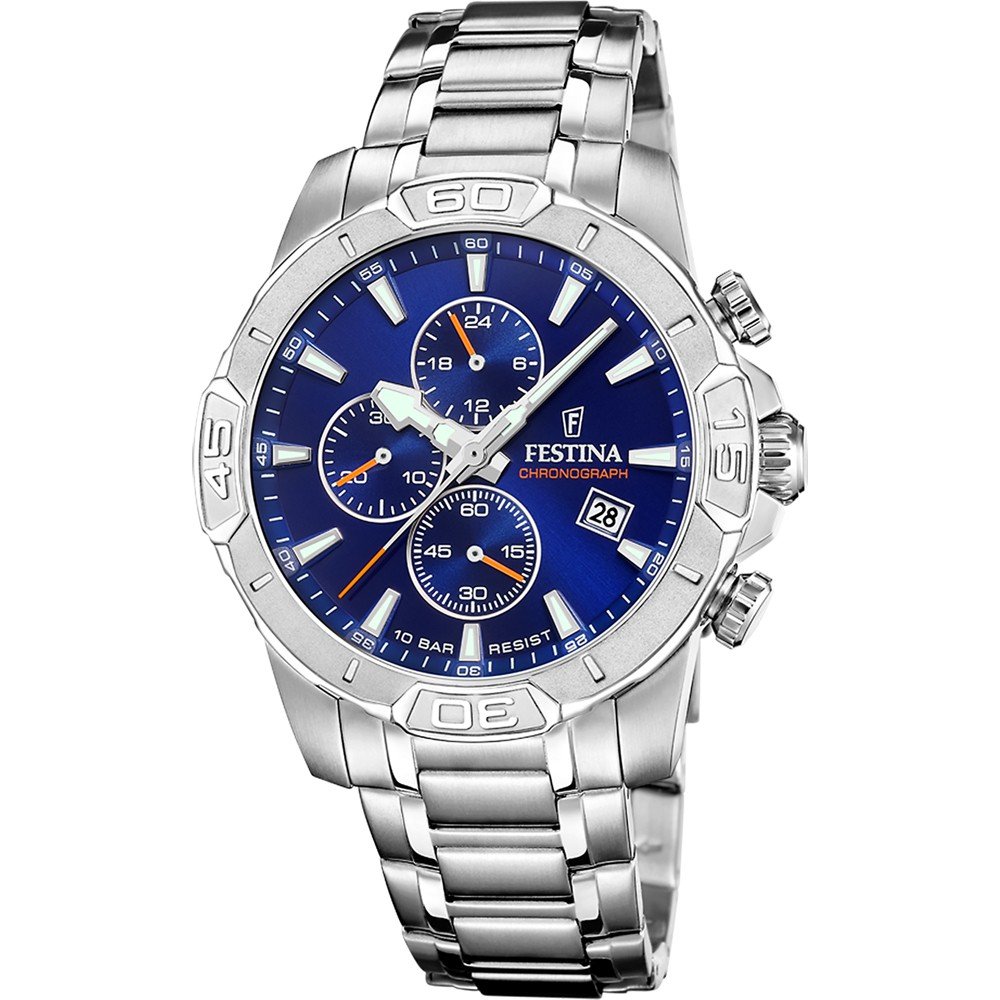 Festina Glasbeschermer voor Timeless Chronograph F20704