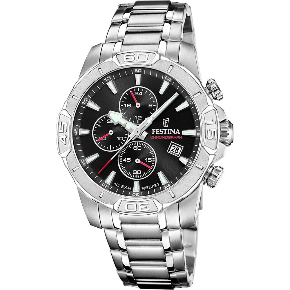 Festina Glasbeschermer voor Timeless Chronograph F20704