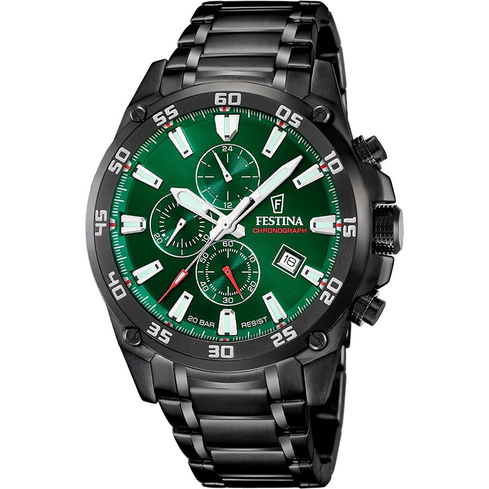 Festina Glasbeschermer voor Timeless Chronograph F20735