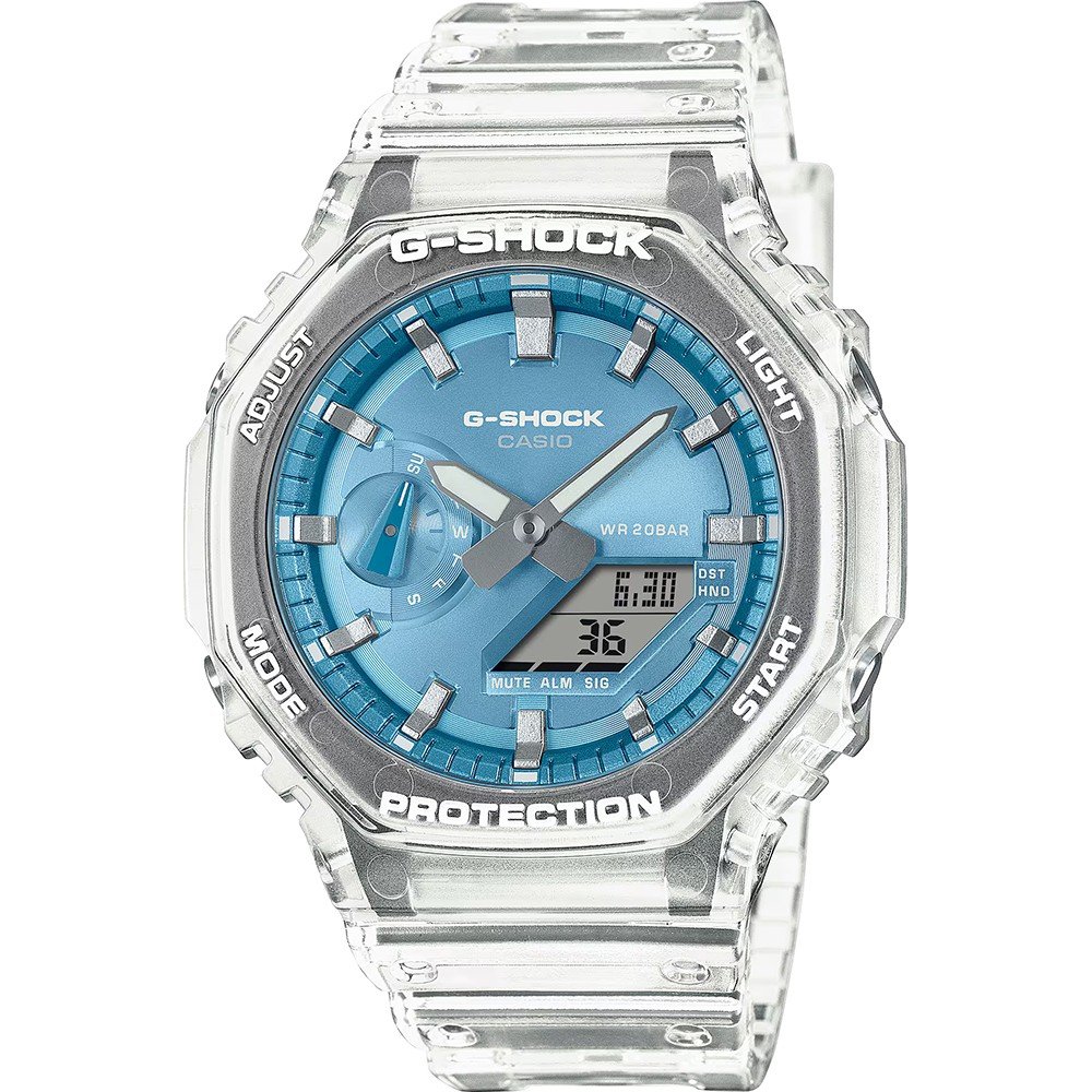 G-Shock Glasbeschermer voor Bright Metallic GA-2100BM