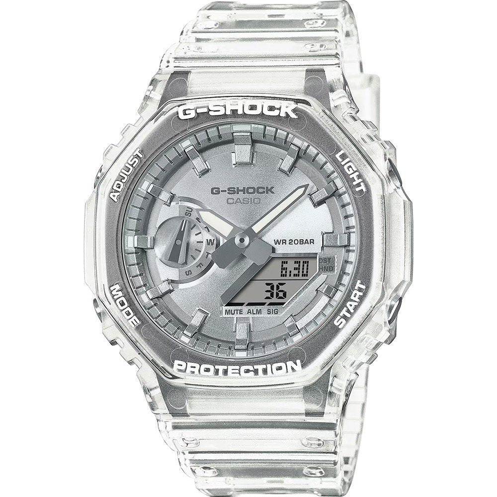 G-Shock Glasbeschermer voor Bright Metallic GA-2100BM