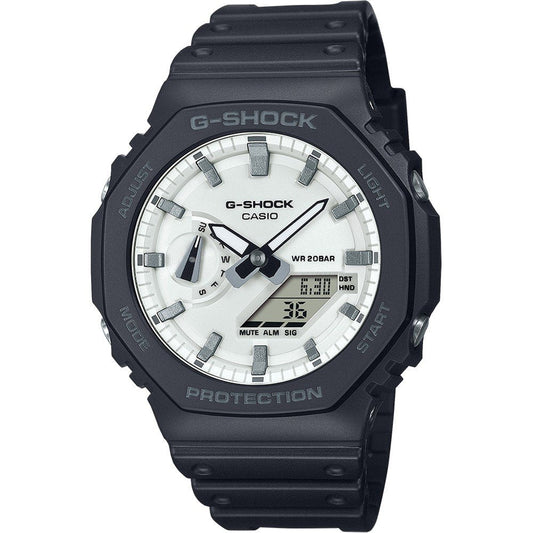 G-Shock Glasbeschermer voor Black & Brilliant White GA-2100WD