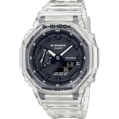G-Shock Glasbeschermer voor Skeleton Series - White GA-2100SKE