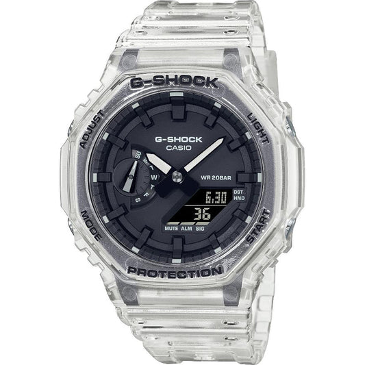 G-Shock Glasbeschermer voor Skeleton Series - White GA-2100SKE