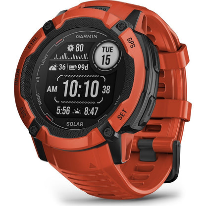 Garmin Glasbeschermer voor Instinct 2X Solar - Flame Red 010-02805-01