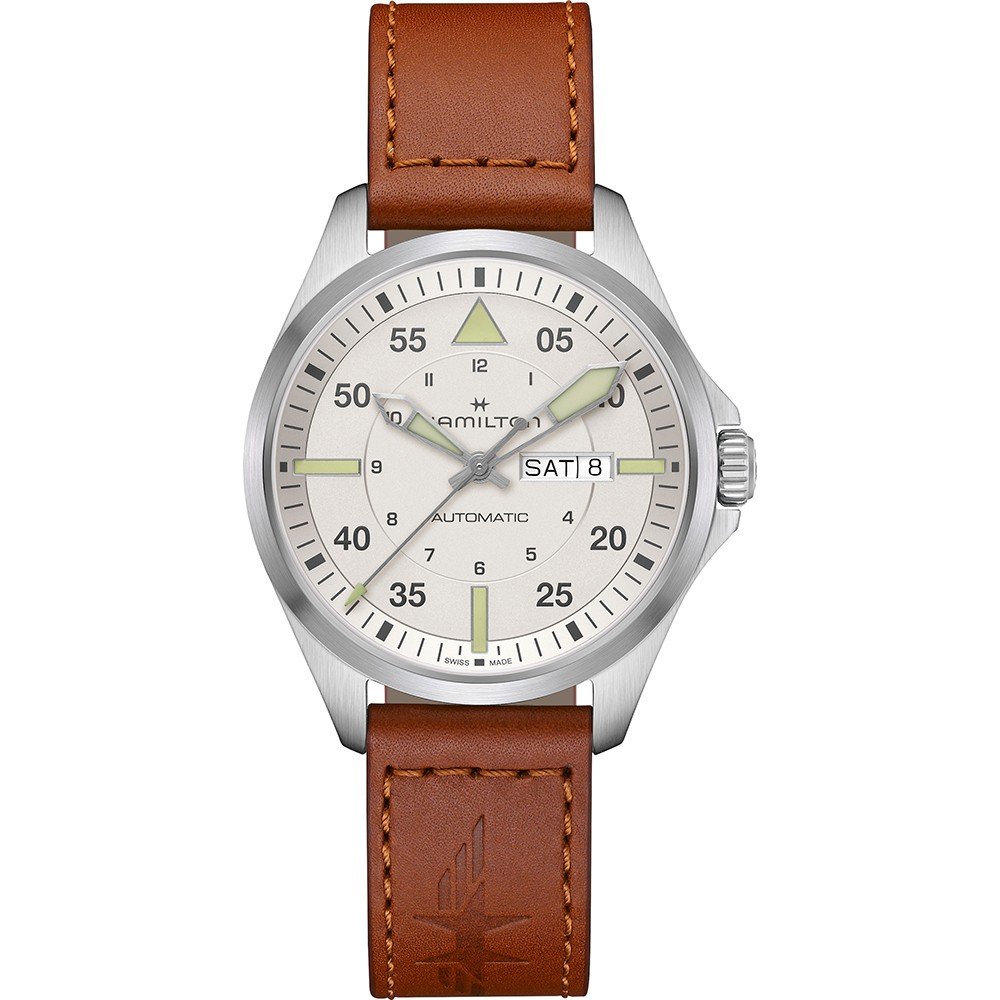 Hamilton Khaki Pilot Day-Date H64635 CHG0355000 H64635550