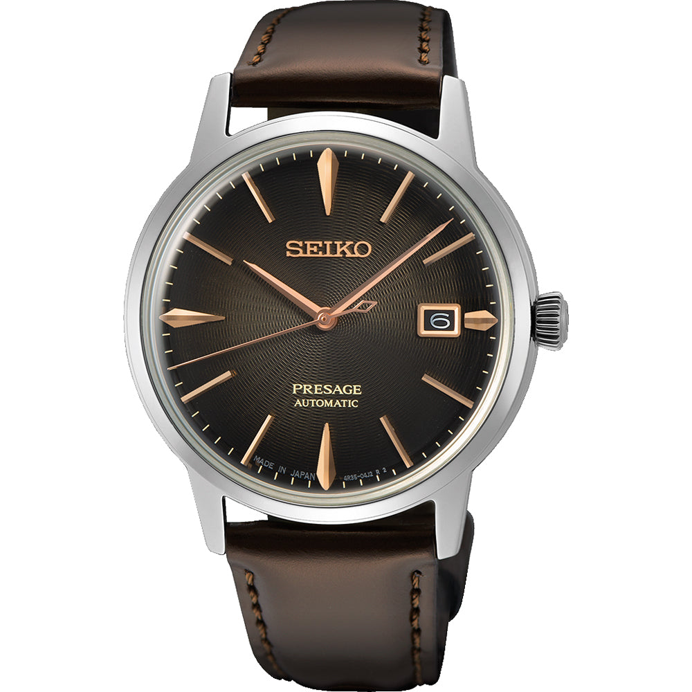 Seiko Glasbeschermer voor Presage - Cocktail Time 'The Aviation' 4R35-05E0