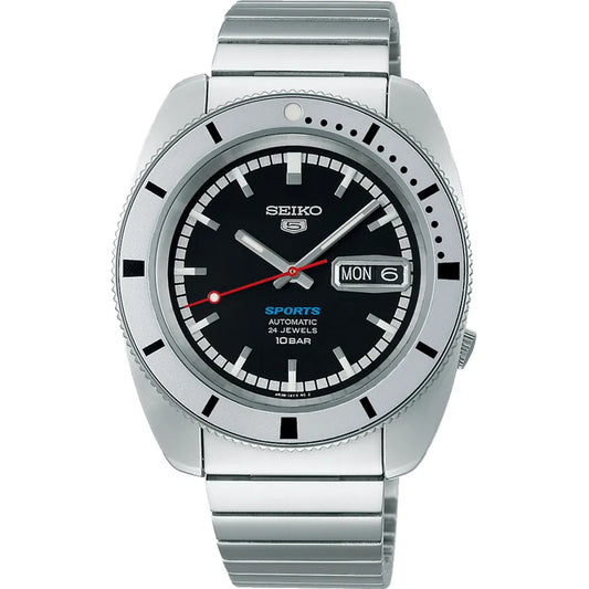 Glasbeschermer voor Seiko 5 Sports ‘Pepper Black’